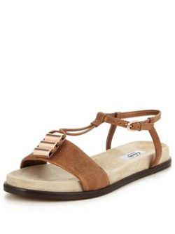 Clarks Agean Cool Embellished Flat Sandal